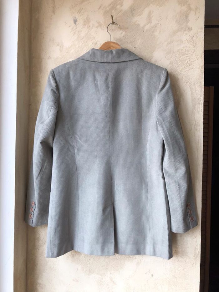 Blazer en velours côtelé vintage 38 - photo numéro 3