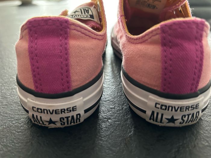 Converses rose sans lacets - photo numéro 3