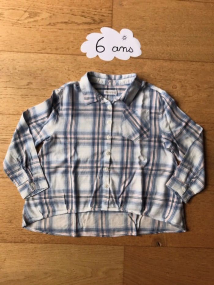 Chemise à carreaux esprit bouffon orchestra 6 ans