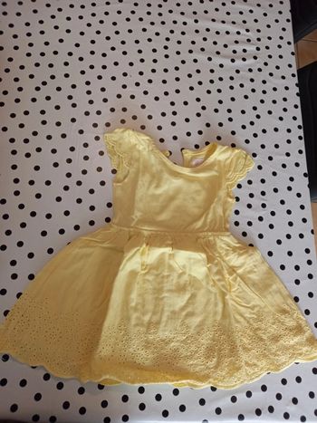 Robe fille 9-12mois Young dimension