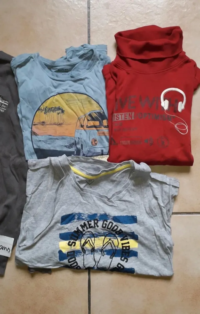 Lot 4 vêtements 12 ans garçon - photo numéro 2