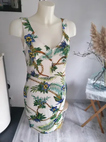 Robe fleurie amisu 40
