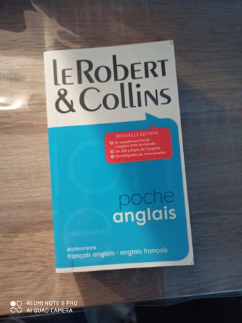 Dictionnaire anglais