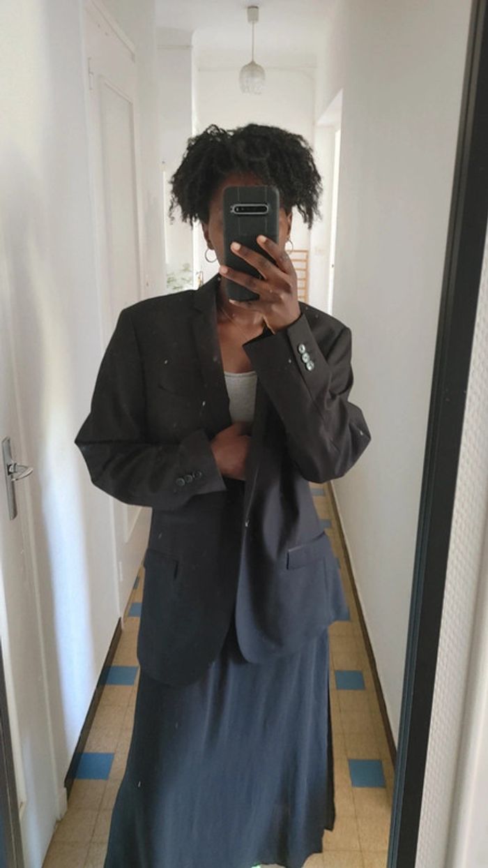 Magnifique blazer noir en excellente état