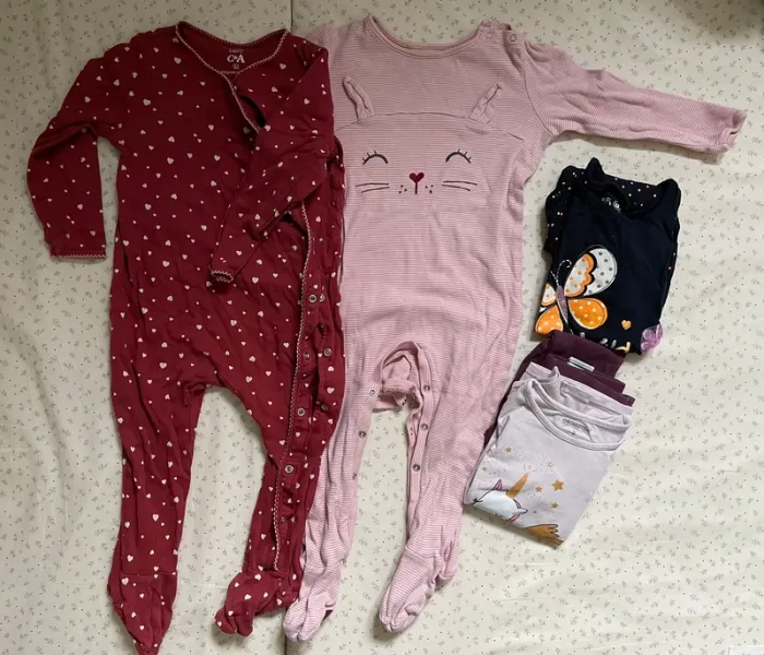 4 pyjamas coton 2/3 ans