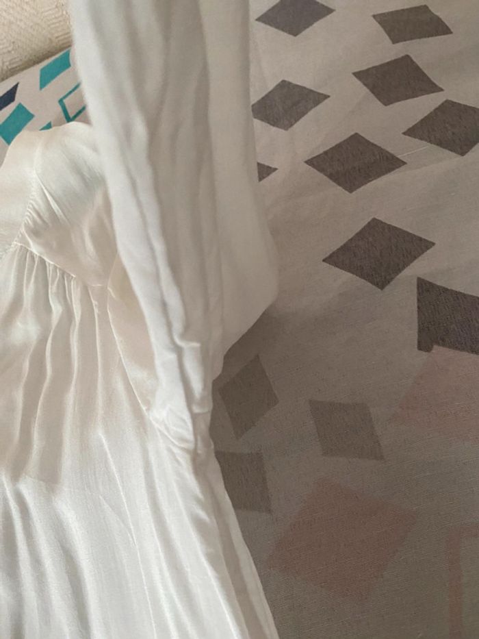 Superbe belle chemise blanche Amisu neuve avec étiquette taille M - photo numéro 15