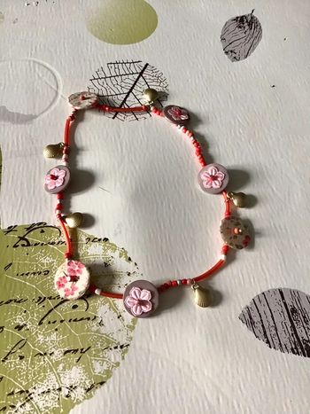 Collier fantaisie taille élastique