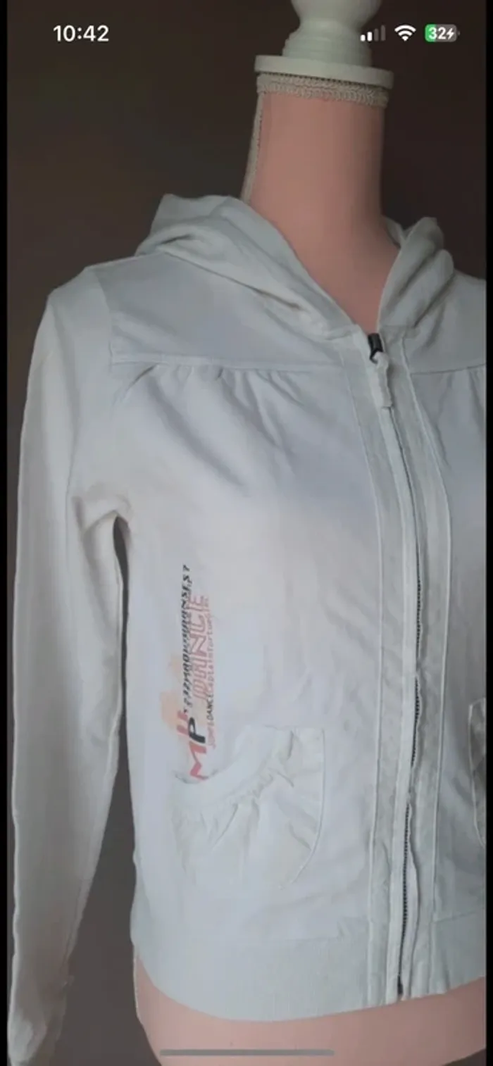 Gilet blanc - photo numéro 2