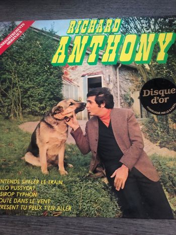 Vinyle 33t Richard Anthony