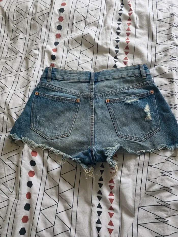 Minishort en jean - photo numéro 4