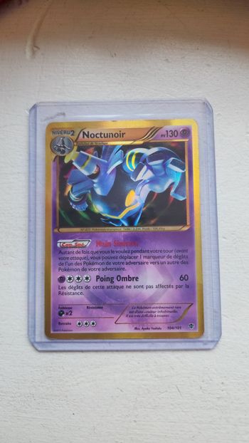 Carte Pokémon Secrète – Noctunoir 104/101 – Explosion Plasma (2013) 🔥