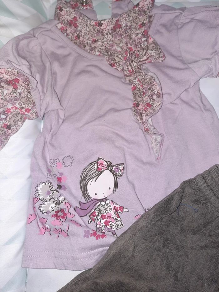 Tenue violette et grise - photo numéro 4