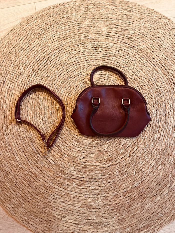 Sac à main bordeaux