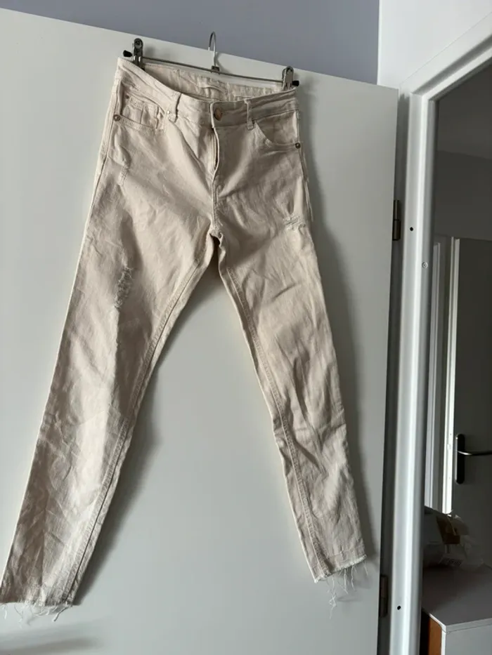 Jean beige
