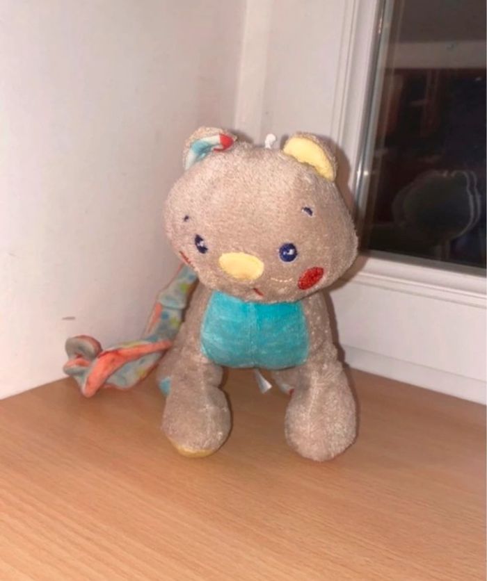 Doudou chat sucre d’orge