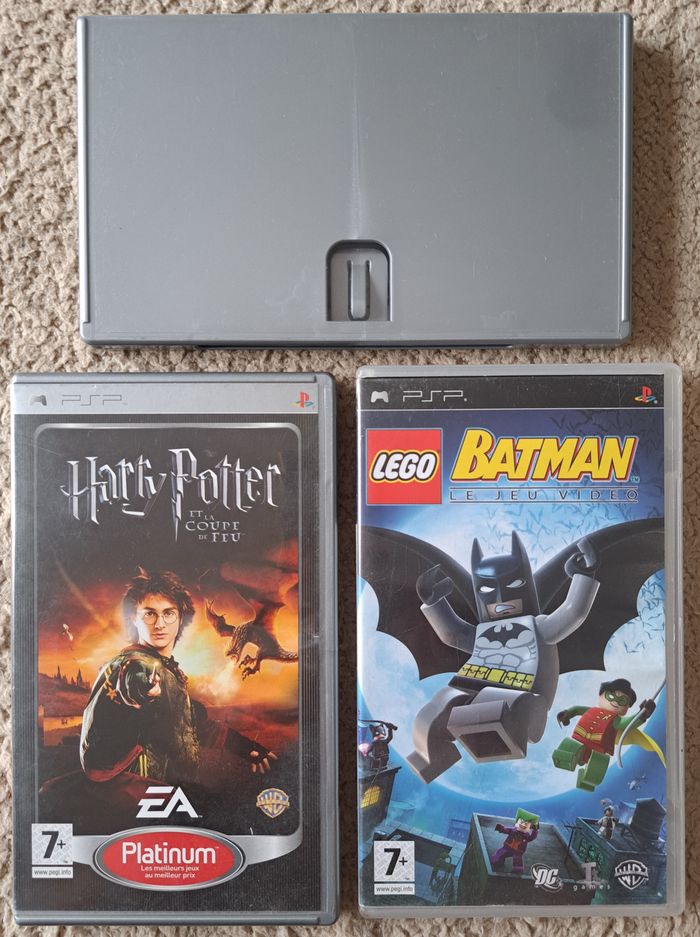 🎮 Lot de 3 boites vides Sony PlayStation Portable PSP