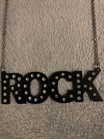 Collier Rock strass Claire’s