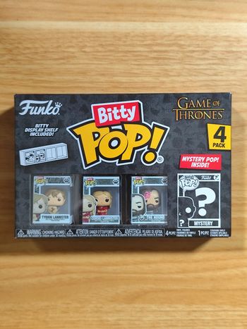 Boîte 4 Bitty Pop! - Game Of Thrones (Tyrion, Cersei, The Hound)