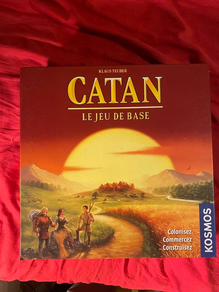 Catan jeu de base  avec extension 5/6 joueurs
