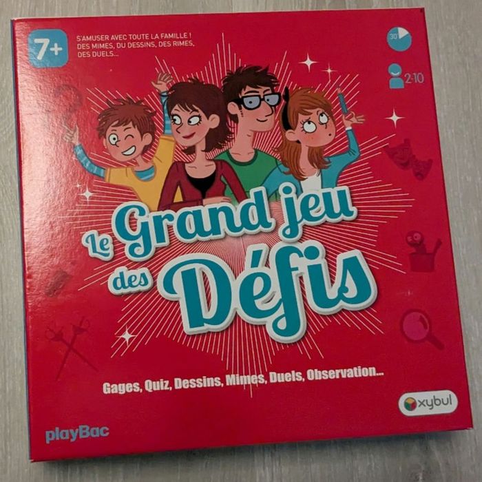 Le grand jeu des défis Oxybul