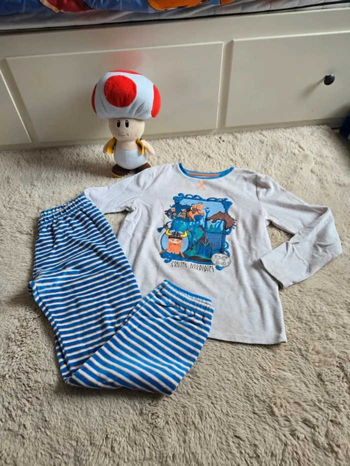 Lot de 4 pyjamas sergent major 11 ans - photo numéro 2