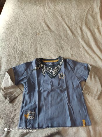 Tee-shirt manches longues garçon taille 2/3 ans