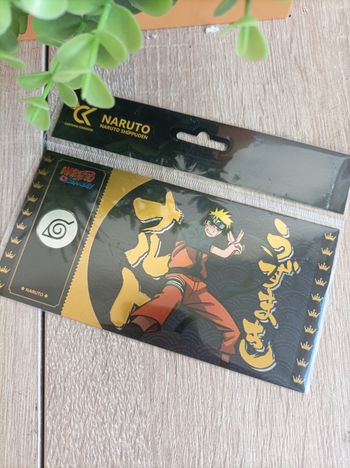 Black ticket Naruto Uzumaki Shippuden cartoon kingdom