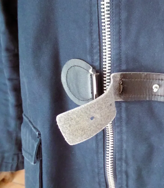 Veste coton_bleu marine - photo numéro 5