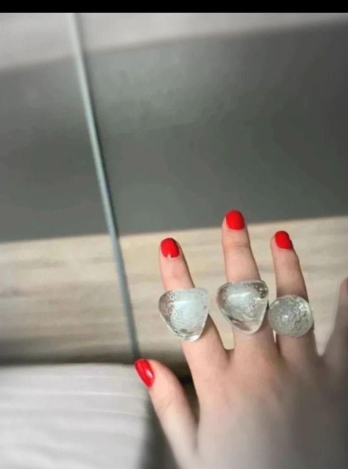 lot de 3 bagues
