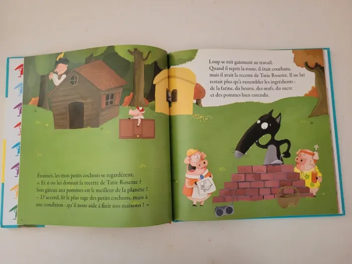 Lot de 8 livres grand format Le loup par Auzou - photo numéro 9
