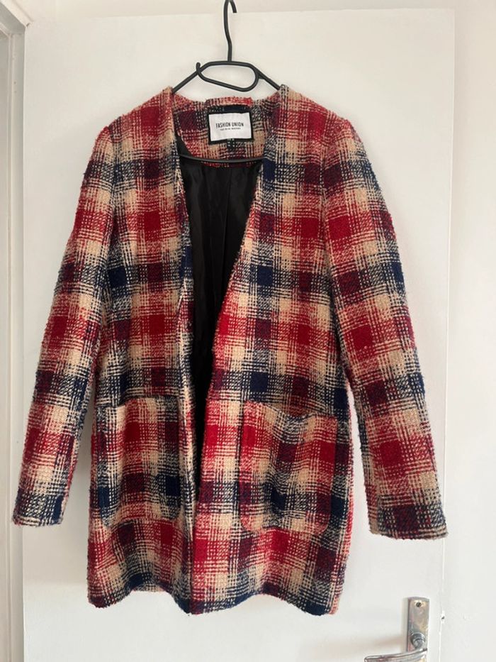 Veste effet laine