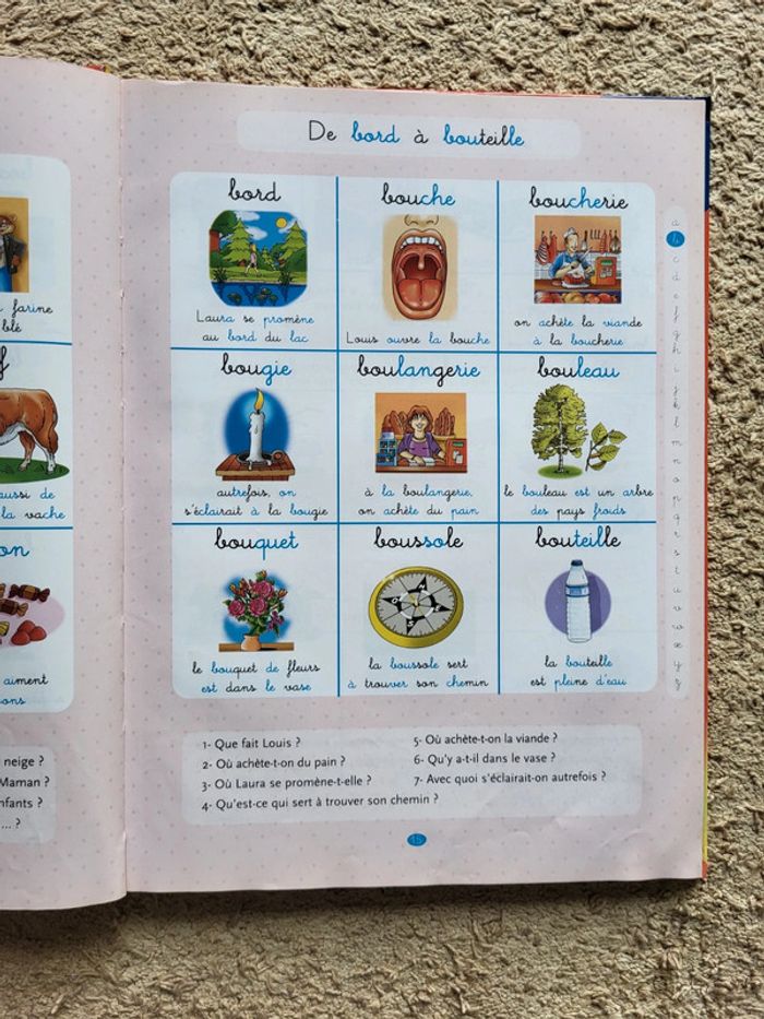 Livre Mon grand imagier pour apprendre à lire - Éditions Auzou - photo numéro 6