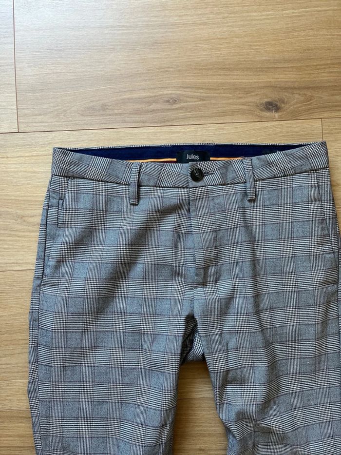 Pantalon de costume à carreaux slim Jules taille 36 - photo numéro 2