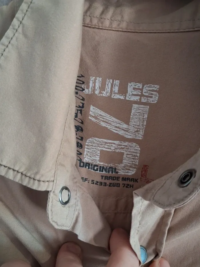 Chemise manches courtes Jules taille L - photo numéro 2