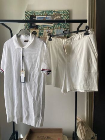 Lot chill chic short + tee shirt