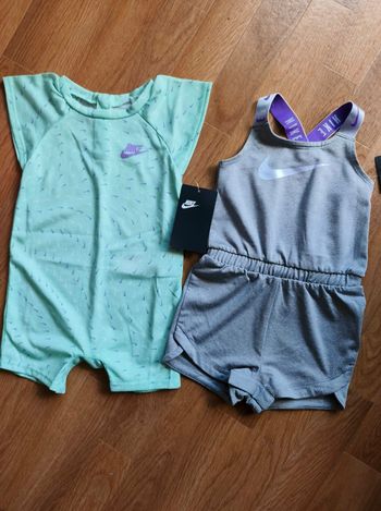 Lot combishort 12mois 