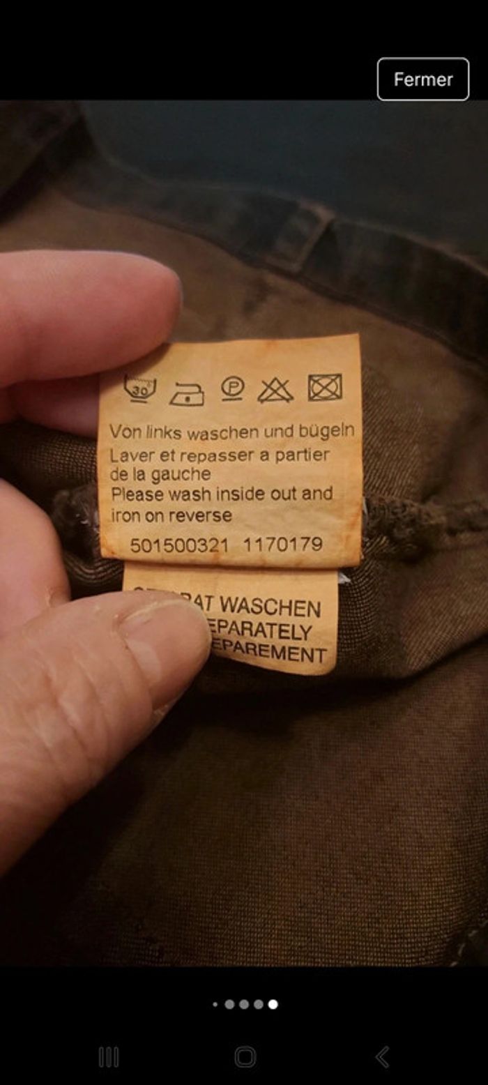Veste en Jean marine et marron Olsen fr 46 - photo numéro 11