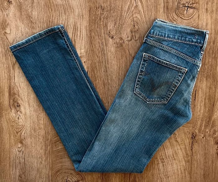 Jean/pantalon bleu Levi's Patty Anne Slim, femme, taille : W 28 L 34 (38 taille française) - photo numéro 3