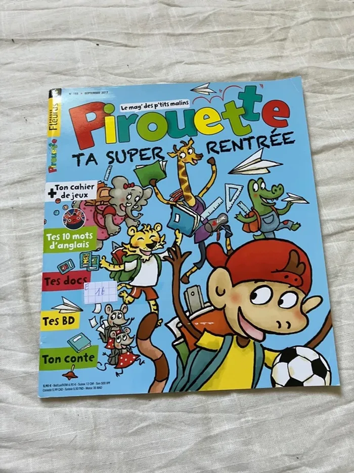 Lot magazines enfant – Pirouette Le mag des p’tits malins – parfait état - photo numéro 11