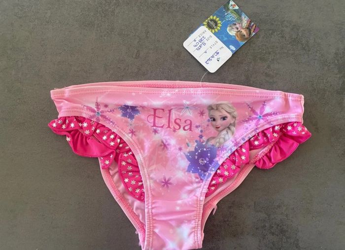 Culotte de maillot de bain La Reine des Neiges Disney taille 8 ans/128 cm [ref.50A142]