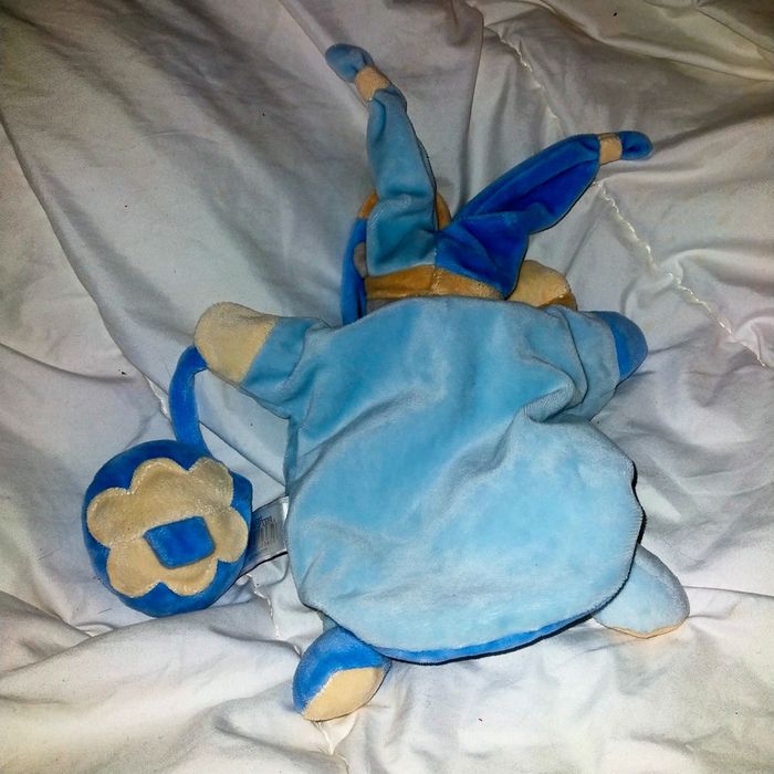 Doudou et compagnie marionnette ours bleu, gris, marron Collector 2385 - photo numéro 3