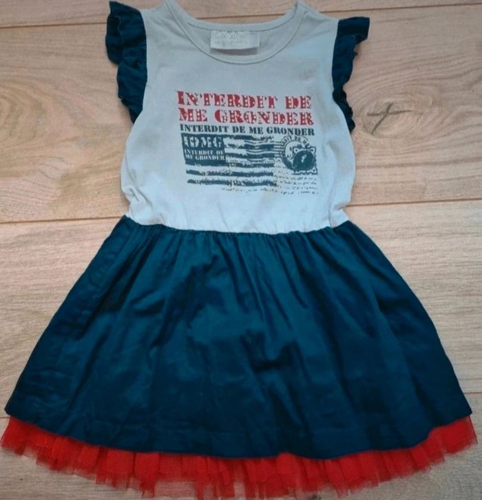 Robe interdit de me gronder 18 mois