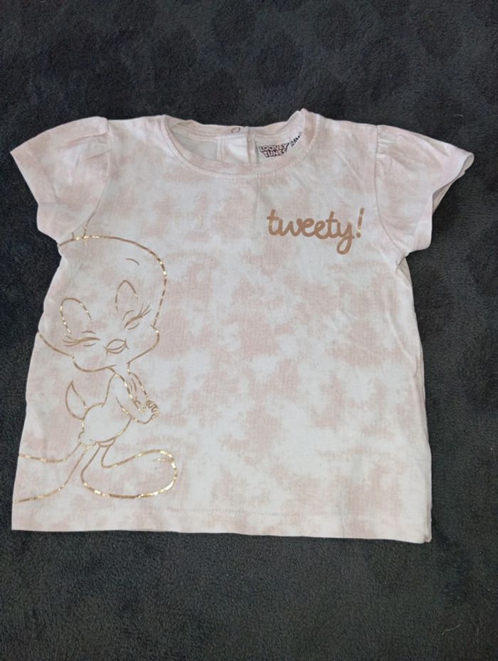 T-shirt à manches courtes 24 mois
