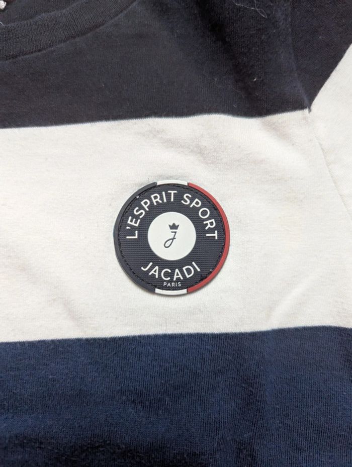 Tee-shirt manches longues marinière Jacadi 6 ans - photo numéro 2