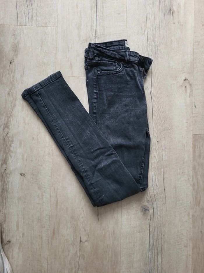 Jeans skinny taille 34 noir - photo numéro 4
