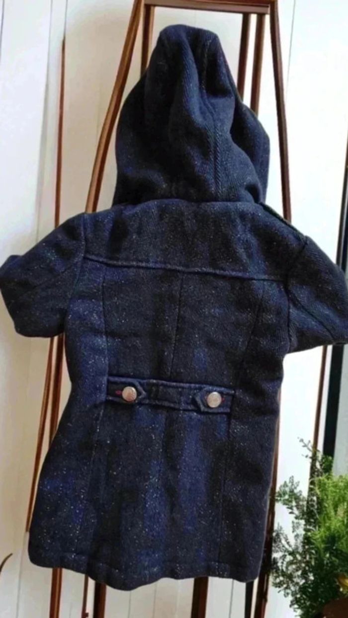 Manteau bleu pailleté 🌹 4 ans 🌹tape a l œil - photo numéro 3