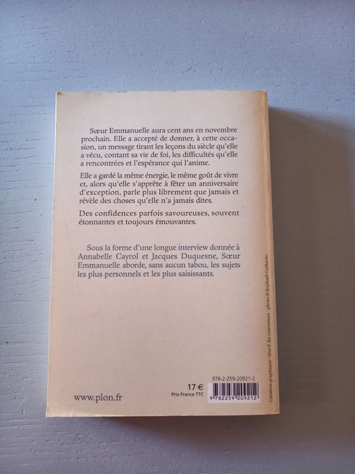 J'ai 100 ans et je voudrais vous dire.. - photo numéro 2