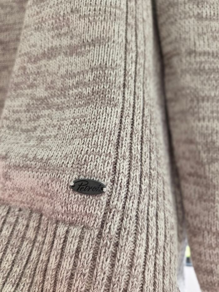 Pull beige et blanc - photo numéro 2