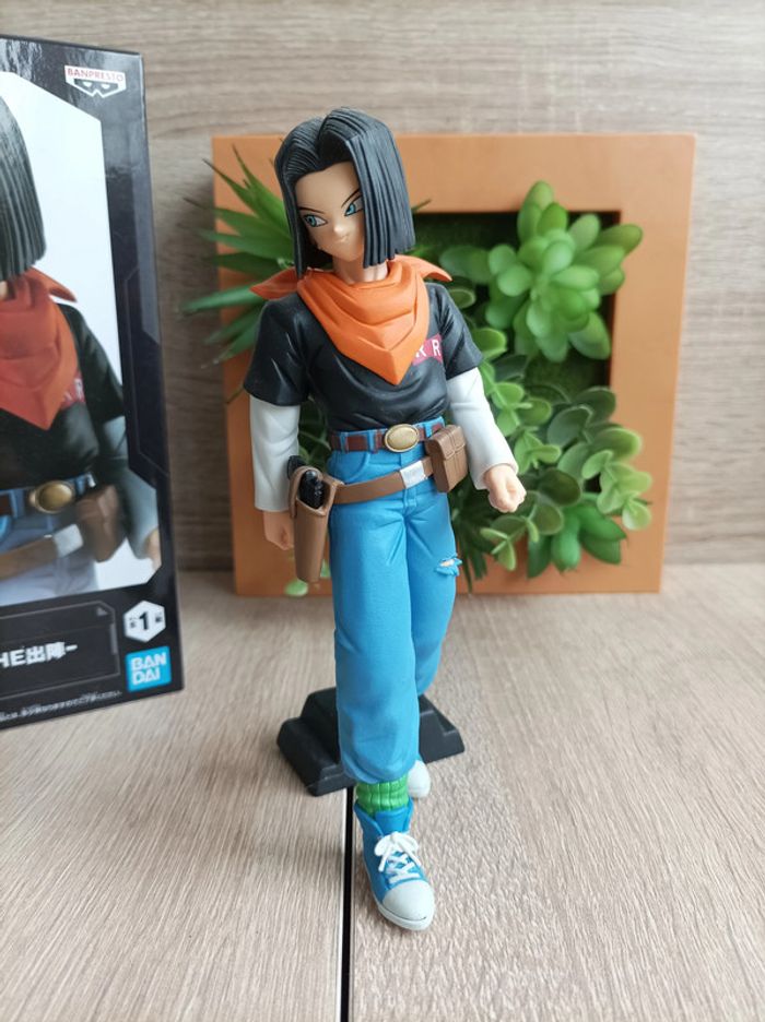 Figurine C-17 Banpresto Solid Edge Works Dragon Ball Z - photo numéro 4