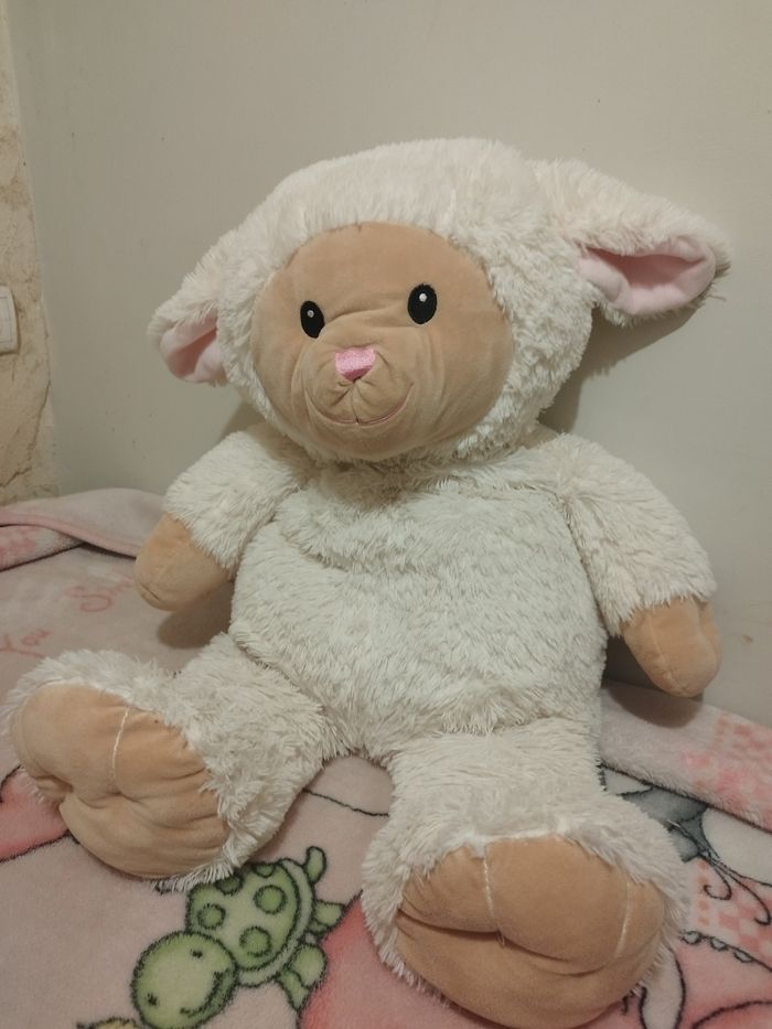 Peluche mouton 65cm - photo numéro 4